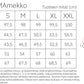 Jemma-mekko naiset mittataulukko