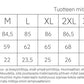 Versonpuodin Tuuli-tunika t-paidan mittataulukko