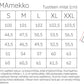 Versonpuodin Hemma-mekko mittataulukko