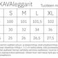 Versonpuoti Mukava-leggings naiset mittataulukko