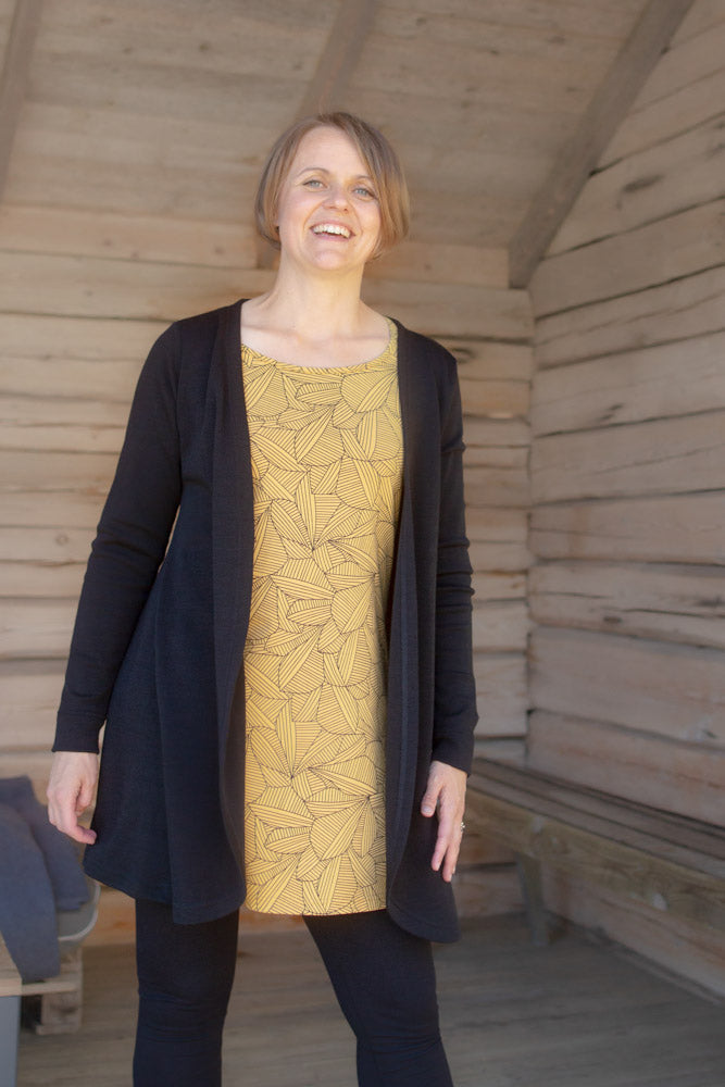 PaaPii Design Syli neuletakki musta